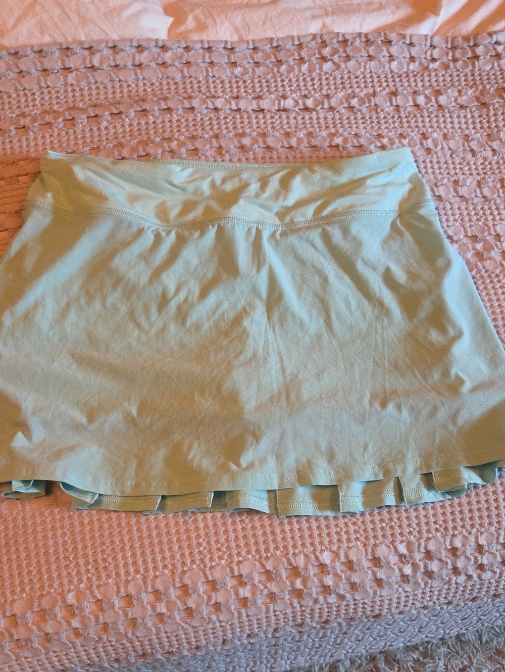 Lululemon Light Aqua Women's Skort with Ruffle Hem Size 8
